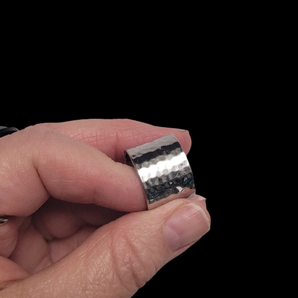 Charming Charlie Silver Wearable Tech Ring